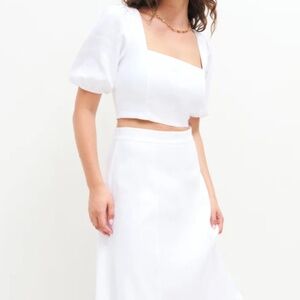 Reformation Yucca Linen Two Piece